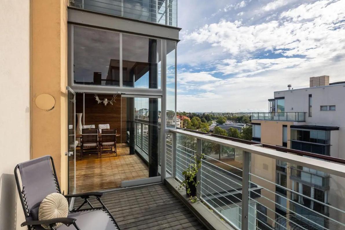 Spacious With Four Terrace, Sauna, Sea View *